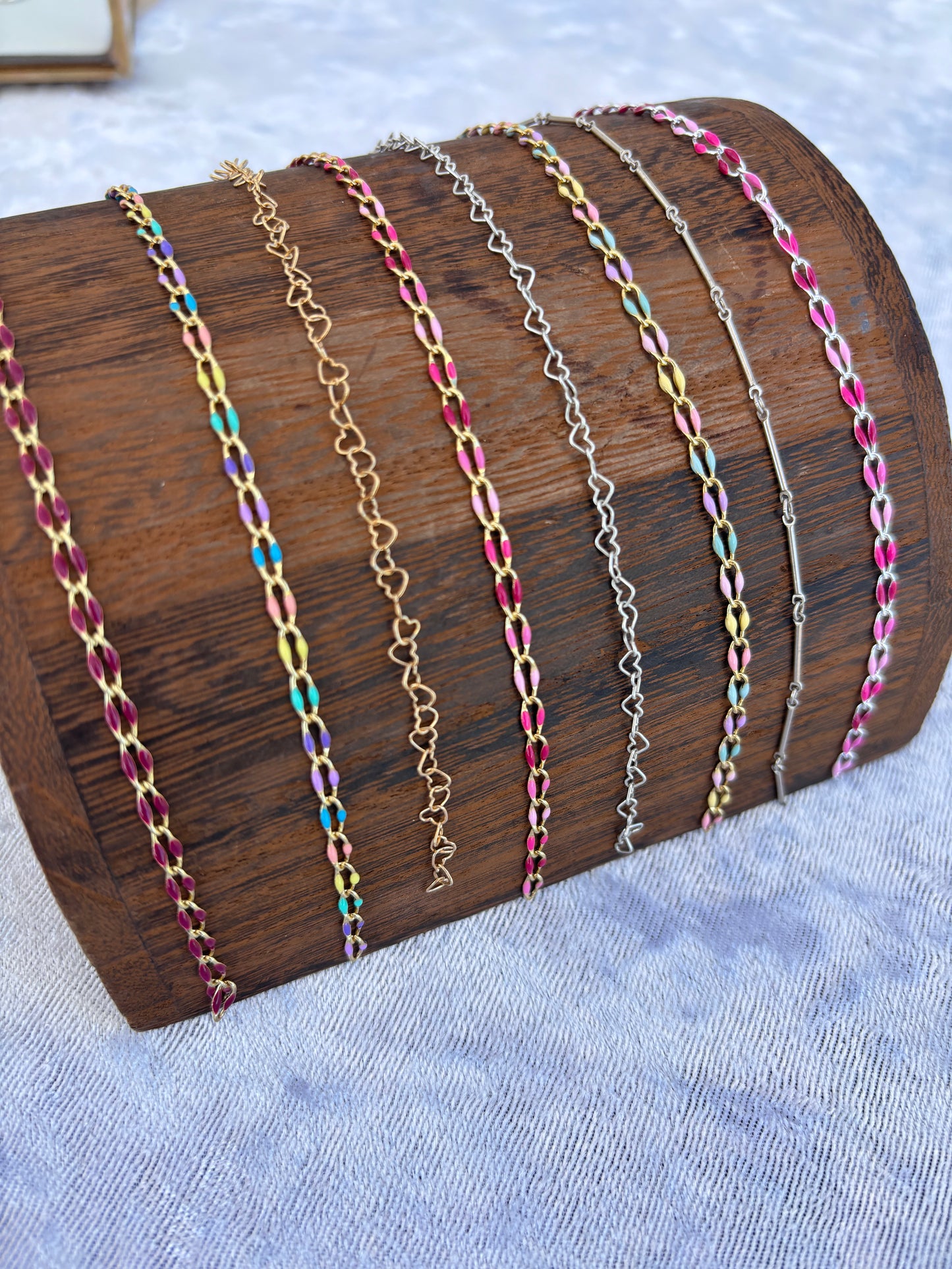 Color Enamel Bracelet